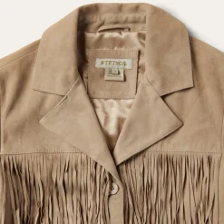 Fringe Suede Jacket-Stetson Sale