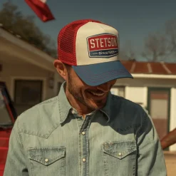 Gasoline Trucker Cap-Stetson Clearance