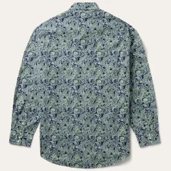 Greenspring Paisley Print Western Shirt-Stetson Online