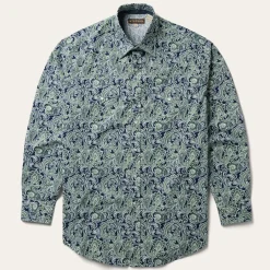 Greenspring Paisley Print Western Shirt-Stetson Best