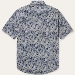 Greenspring Paisley Short Sleeve Western Shirt-Stetson Outlet