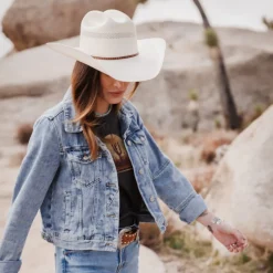 Griffin 100X Straw Cowboy Hat-Stetson