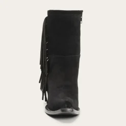 Halle Suede Fringe Side Zip Boot-Stetson Best