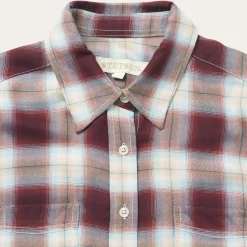 Harvest Plaid Blouse-Stetson Outlet