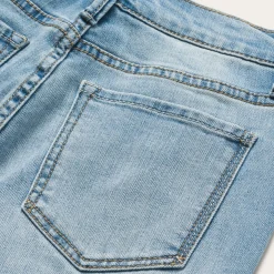 High Waist Flare Crop Jean-Stetson Online