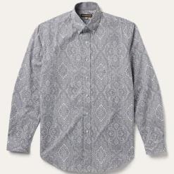Highland Paisley Button-Front Shirt-Stetson