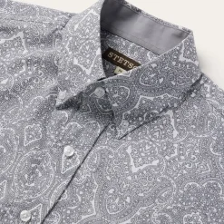 Highland Paisley Button-Front Shirt-Stetson