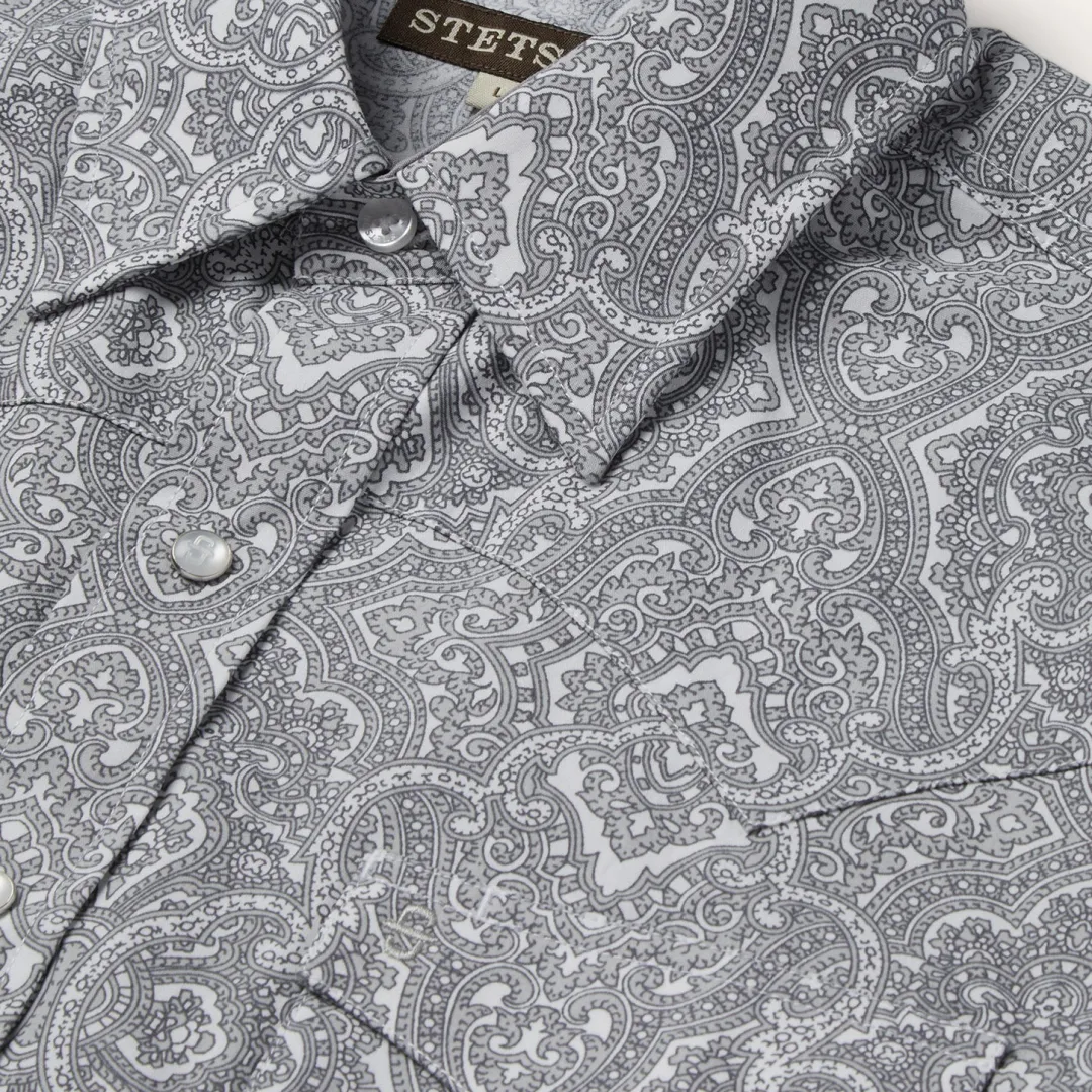 Highland Paisley Snap-Front Shirt-Stetson Sale