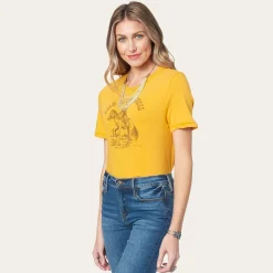 Hold Your Horses Graphic Tee-Stetson Clearance