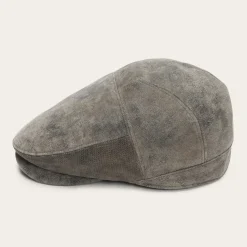 Hood Weathered Leather Ivy Cap-Stetson New