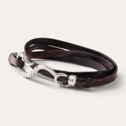 Hook Leather Bracelet-Stetson Clearance