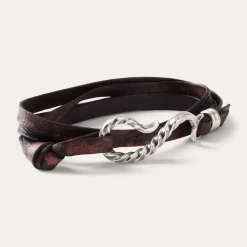 Hook Leather Bracelet-Stetson Clearance