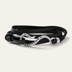 Hook Leather Bracelet-Stetson Clearance