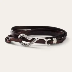Hook Leather Bracelet-Stetson New