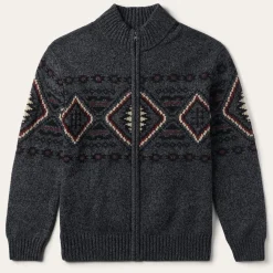 Horizontal Aztec Cardigan-Stetson