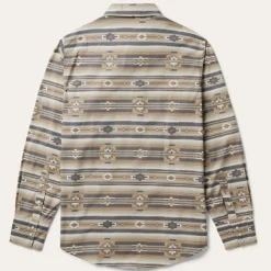 Horizontal Aztec Print Western Shirt-Stetson Best