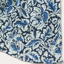 Indigo Tapestry Print Prairie Dress-Stetson Sale