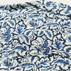 Indigo Tapestry Print Shirt-Stetson New