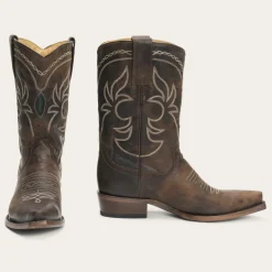 Iris Mid-Calf Embroidered Boot-Stetson Hot