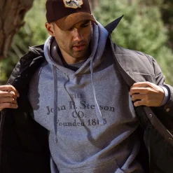 John B. Co. Hooded Sweatshirt-Stetson Outlet