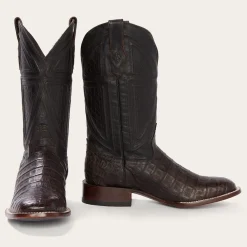 Kaycee Caiman Belly Cowboy Boot-Stetson Clearance
