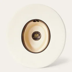 Kings Row Shantung Straw Fedora-Stetson New