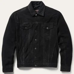 Leather Jean Jacket-Stetson Outlet