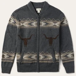Longhorn Cardigan-Stetson