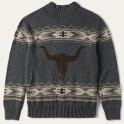 Longhorn Cardigan-Stetson Sale