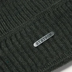 Merino Wool Beanie-Stetson Outlet