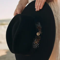 Midtown Wide Flat Brim Hat-Stetson Clearance