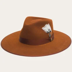 Midtown Wide Flat Brim Hat-Stetson