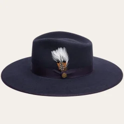 Midtown Wide Flat Brim Hat-Stetson Hot