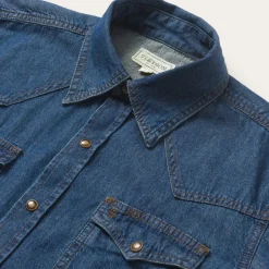 Modern Denim Western Shirt-Stetson Online