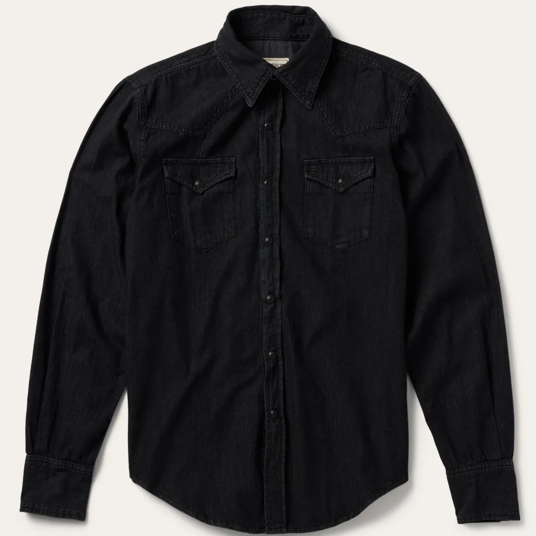 Modern Denim Western Shirt-Stetson Sale