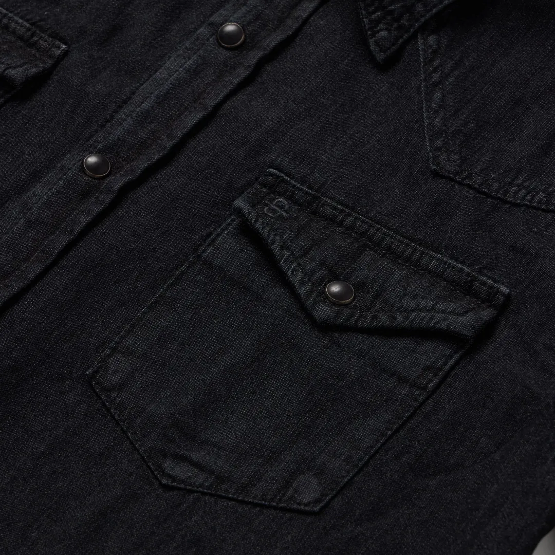 Modern Denim Western Shirt-Stetson Sale