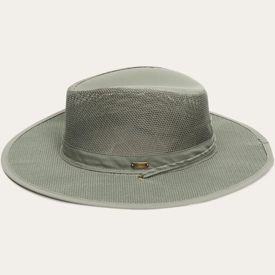 Montana 'No Fly Zone' Mesh Hat-Stetson Hot