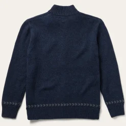 Navy Aztec Cardigan-Stetson Discount