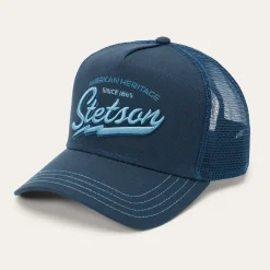 Embroidered 1865 Trucker Cap-Stetson Discount