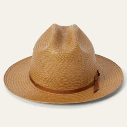 Open Road Straw Hat-Stetson Discount