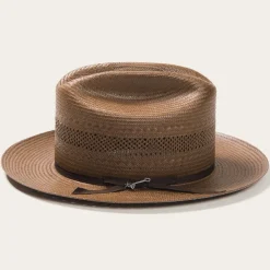 Open Road Vented Straw Cowboy Hat-Stetson New