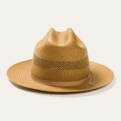 Open Road Vented Straw Cowboy Hat-Stetson Sale