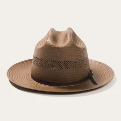 Open Road Vented Straw Cowboy Hat-Stetson Outlet
