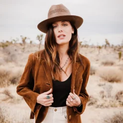 Open Road Vented Straw Cowboy Hat-Stetson Outlet