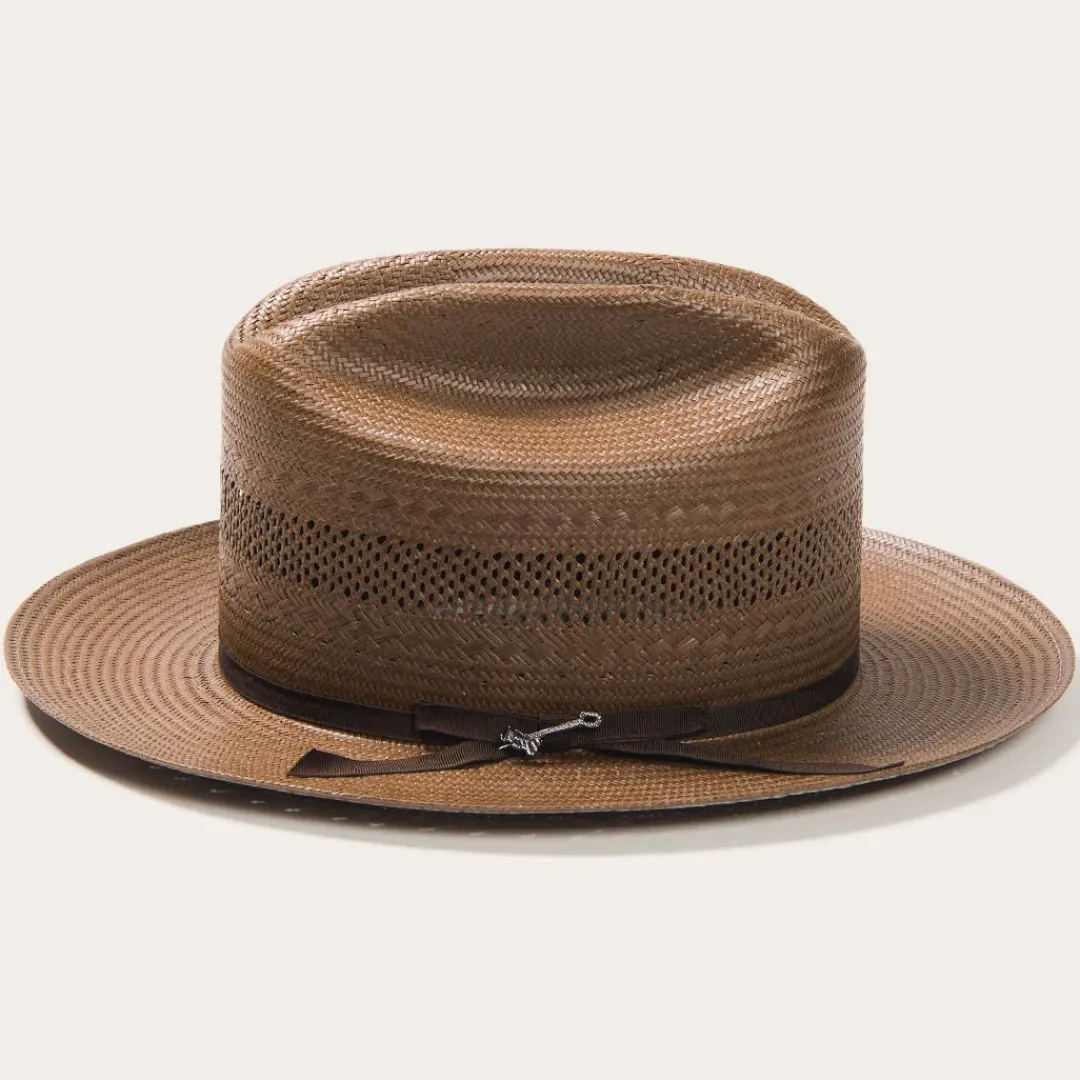 Open Road Vented Straw Cowboy Hat-Stetson Online