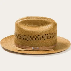 Open Road Vented Straw Cowboy Hat-Stetson Online