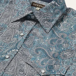 Paisley Western Shirt-Stetson Online
