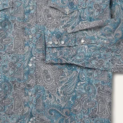 Paisley Western Shirt-Stetson Online