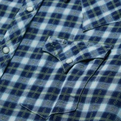 Plaid Twill Dobby Western Shirt-Stetson Outlet