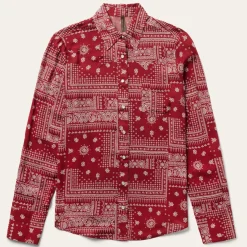 Bandana Patchwork Shirt-Stetson Discount